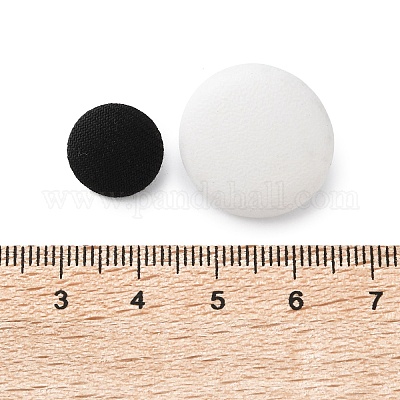 Пуговицы из полиэстера с 1 отверстием FIND-XCP0003-29-1
