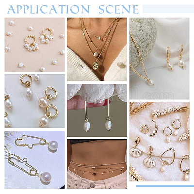 20шт 2 цвета натуральный культивированный пресноводный жемчуг подвески&nbsp;PALLOY-AB00238-1