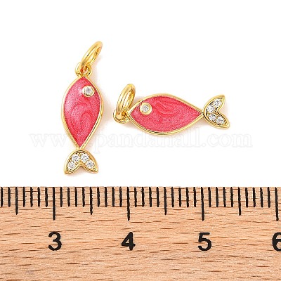 Стойки обшивки латунь микро проложить Циркон подвеску KK-H486-14G-03-1