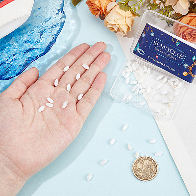 Un Paio Di Pendenti Con Perle Rotonde Bianche Di Conchiglia Dei Mari Del Sud, Da 10 Mm, Semiforati, Perfetti Per Il Design Da Sposa, SP-0064 - Italia - Foto 6