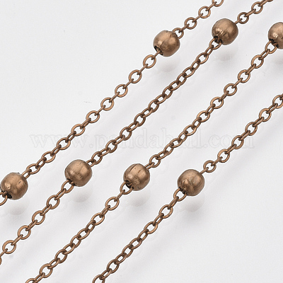 Железные кабельные цепи с латунным покрытием&nbsp;CH-T002-01R-1