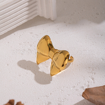 Регулируемые манжеты из нержавеющей стали 304 с открытыми кольцами для женщин DE6458-1