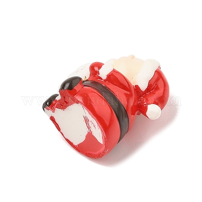 Рождественские скульптуры из смолы витрина украшения DJEW-K029-02B-1