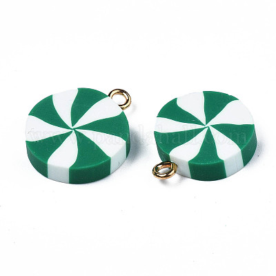 Полимерной глины ручной работы подвески&nbsp;LS-CLAY-N010-054A-1