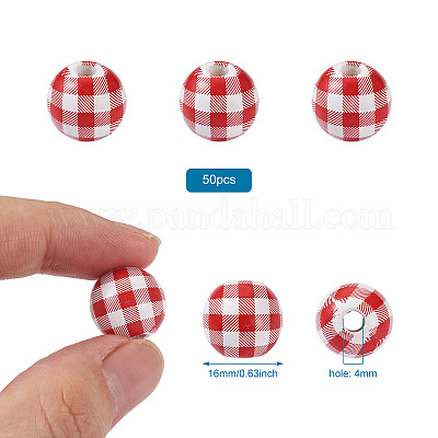 Натуральные деревянные бусы&nbsp;LS-WOOD-TAC0010-05E-1