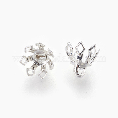 Латунная бусина&nbsp;LS-X-KK-F762-15S-1