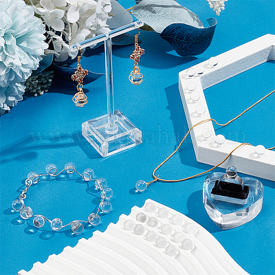 100 шт. сферические бусины из натурального кварца G-NB0005-51B-1