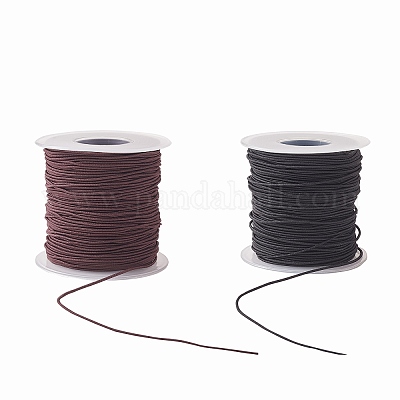 Wholesale Round Elastic Cord Wrapped by Nylon Thread 
