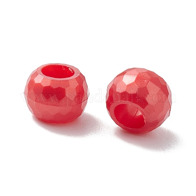 Perles nacrées en plastique opaque&nbsp;KY-C013-10-1