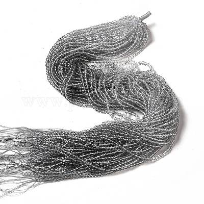 Прозрачный градиент цвета стеклянные бусины пряди GLAA-H021-01B-28-1