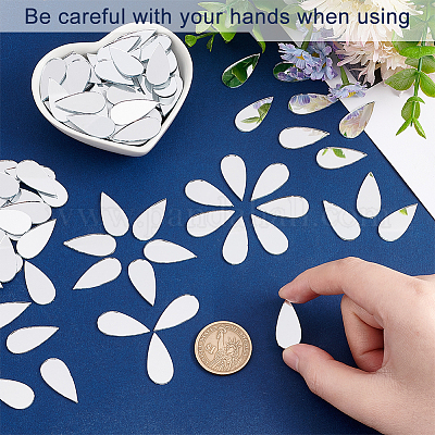 Стеклянная мозаика зеркальная плитка&nbsp;DIY-OC0005-49-1