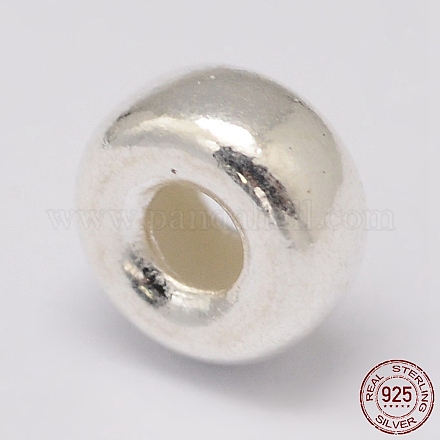 925 стерлингов серебряные шарики Spacer X-STER-L063-08A-S-1