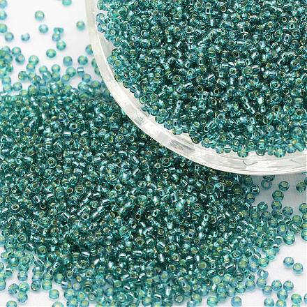 8/0 Transparent Glass Round Seed Beads X-SEED-J010-F8-39-1