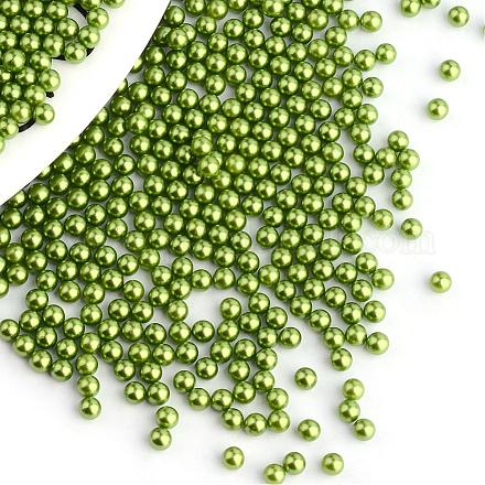 Perles acryliques de perles d'imitation OACR-S011-8mm-Z56-1