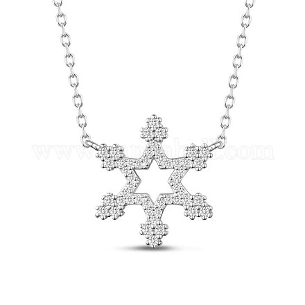 Shegrace 925 collares con colgante de plata esterlina JN752A-1