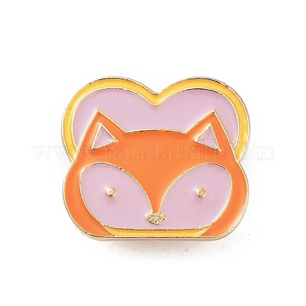 Broches émaillées en alliage&nbsp;JEWB-K021-03I-KCG-1
