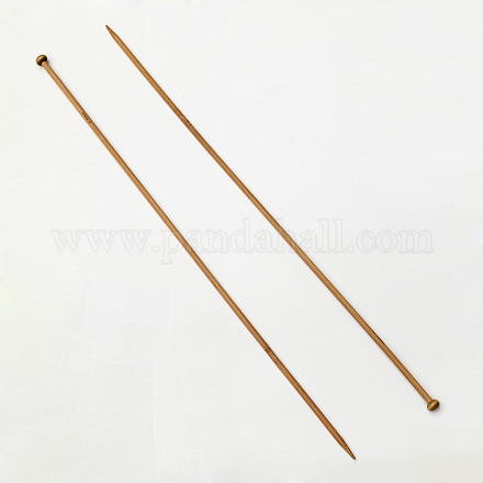 Aiguilles à tricoter simples en bambou TOOL-R054-9.0mm-1