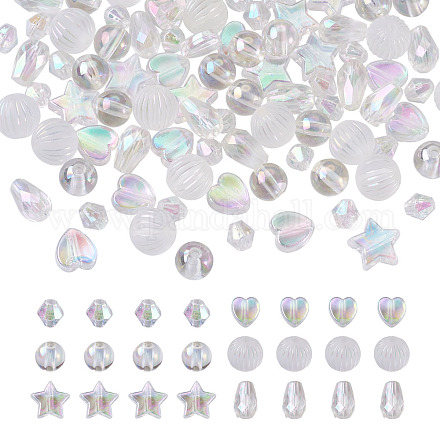 Perles en acrylique transparente TACR-TA0001-11-1