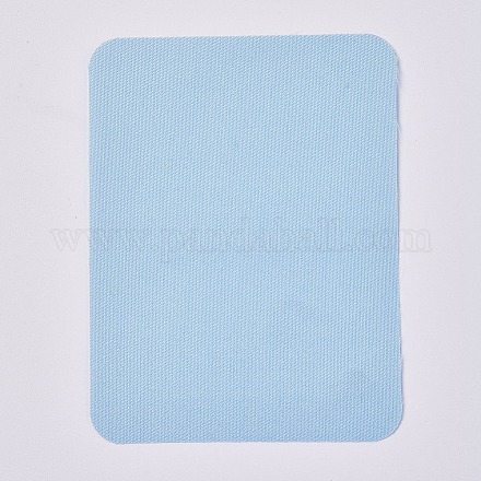 Tissu tissu appliques fer sur patchs DIY-WH0152-86B-1
