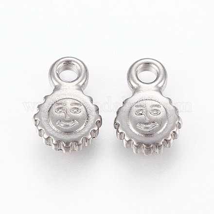 304 Stainless Steel Charms STAS-I089-21P-1