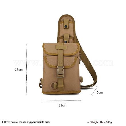 Brusttaschen aus Nylon für Herren AJEW-BB22895-1-1