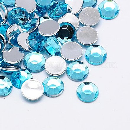 Cabuchones de diamante de imitación de acrílico de Taiwan imitación GACR-A002-2mm-08-1