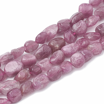 Chapelets de perles en tourmaline naturelle G-S331-6x8-009-1