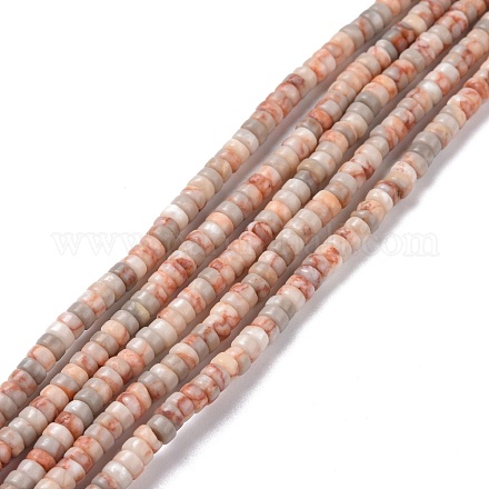 Chapelets de perles de netstone naturelle G-P468-01-1