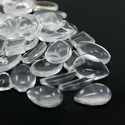 Cabochons en verre transparent GGLA-MSMC002-06-1
