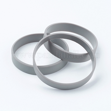 Silicone Wristbands Bracelets BJEW-J176-10-1