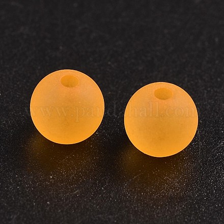 Perles de boule en acrylique transparente FACR-R021-8mm-13-1