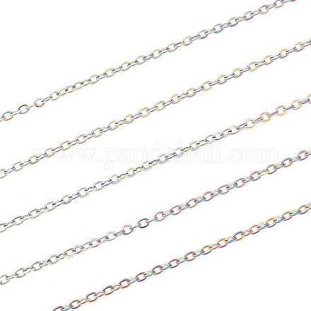 304 Stainless Steel Cable Chains CHS-S006-JA605-6-1