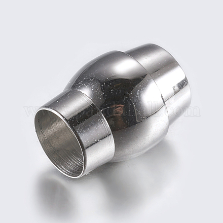 304 Stainless Steel Magnetic Clasps STAS-F132-05P-6mm-1