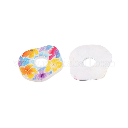 Печатные акриловые подвески OACR-T028-08A-1