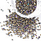 Plated Glass Seed Beads, For Nail Art Decoration Accessories, No Hole/Undrilled, Chip, Colorful, 1.5~5x1.5~2x1.5~2mm, about 450g/bag