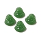 Glass Cabochons, Imitation Gemstone, Buddhist Statues, Sea Green, 15x14x5mm