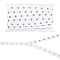 BENECREAT 5 Yards White Metal Snap Button Tape Trim, 3/4 inch Sewing Snap Fastener Tape, Silver Press Stud Tape Ribbon for Jumpsuits, Clothes, Sewing Crafting