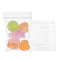 Plastic Zip Lock Bags, Resealable Small Jewelry Storage Bags Self Seal Poly Bags, Top Seal, Rectangle, Clear, 6x4cm, Unilateral Thickness: 3.9 Mil(0.1mm), about 500pcs/set