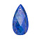 Natural Lapis Lazuli Pendants, Teardrop, 20mm