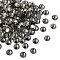 Preciosa® Crystal Hotfix Flatback Stones, Czech Crystal, Round(438 11 612 Chaton Rose VIVA 12 ®), 40010 Black Diamond, SS16(3.8~4mm)