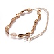 Adjustable Necklaces & Bracelets Jewelry Sets SJEW-WH0002-01-2