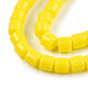 Opaque Solid Glass Bead Strands X-GLAA-N047-09-F03-3