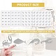 OLYCRAFT 1200pcs 4 Styles Silver Meal Stickers 1 Inch Food Choice Sticker Crab/Crayfish/Shrimp/Fish Wedding Meal Indicator Stickers Kitchen Stickers for Place Card Wedding Party Supplies STIC-OC0001-11C-2