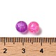 Transparent Crackle Glass Beads CCG-MSMC0002-03-M-3