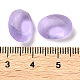 Кабошоны из матового стекла со стразами RGLA-G022-05B-371-3