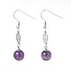 Natural Mixed Stone Dangle Earrings EJEW-JE01816-2