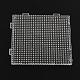 Tavole forate quadrati per mini perle fusibili 3x2.5mm DIY-Q009-08-2