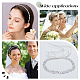 Hochzeits-Polyester-Stirnbänder für Mädchen OHAR-WH0026-02S-7