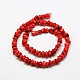 Chips Synthetic Red Coral Graduated Beads Strands X-G-N0132-31-2