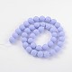 Faceted Round Shell Pearl Bead Strands BSHE-J012-10mm-03-2